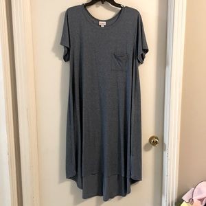 Heather blue - soft Lula roe Carly